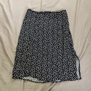 Aeropostale Midi Floral Skirt